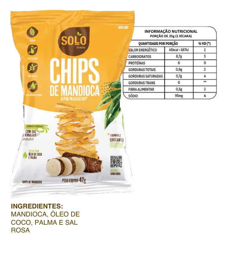 Chips De Mandioca 42g
