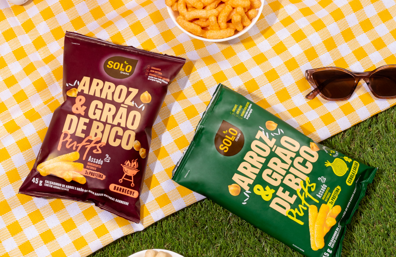 Snack de grão-de bico?