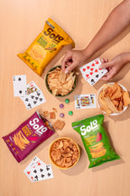 Chips De Vegetais sabor MIX - Mandioca E Batata - Doce 42g