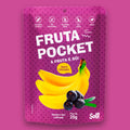 Fruta Pocket Açaí Banana Liofilizada 20g