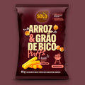 Snack Puffs Arroz & Grão de Bico Barbecue Solo Snacks 45g