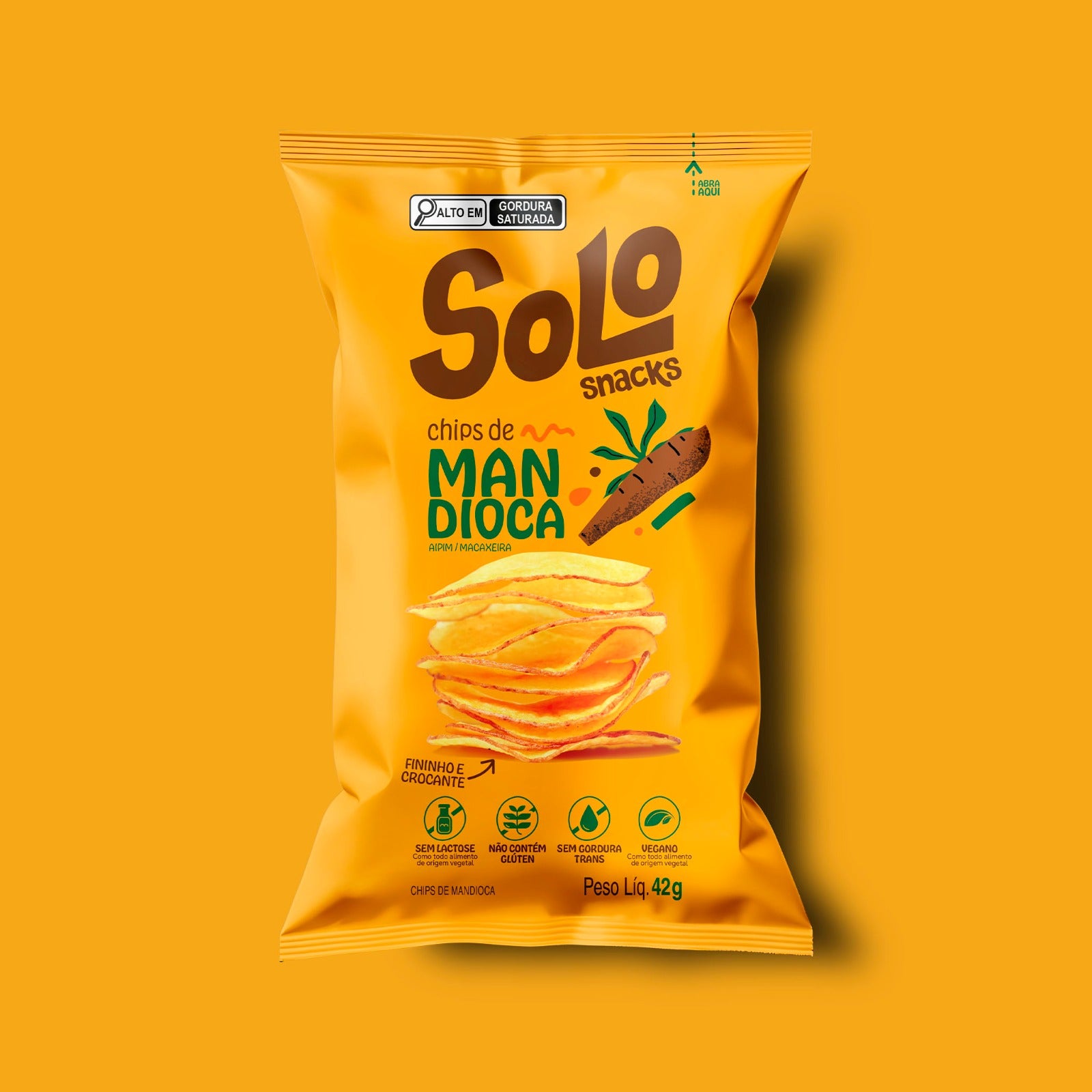 Chips de Vegetais Sabor Mandioca 42g