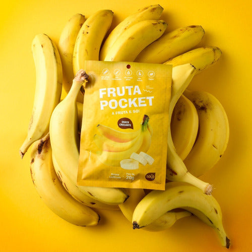 Fruta Pocket Banana Liofilizada 20g